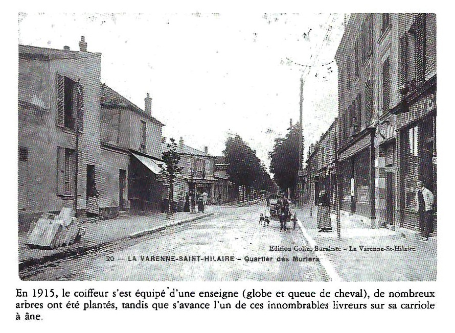 Les Muriers au 69 avenue de Bonneuil début du 20e siècle