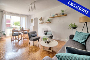 T2 a vendre la Varenne - salon au calme sur pelouse