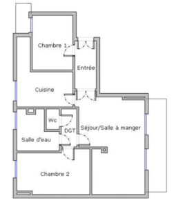 T3 possible T4 derrière la mairie de saint maur des fossés king immobilier