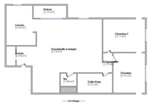 T3 POSSIBLE T4 A VENDRE SAINT MAUR KING IMMOBILIER